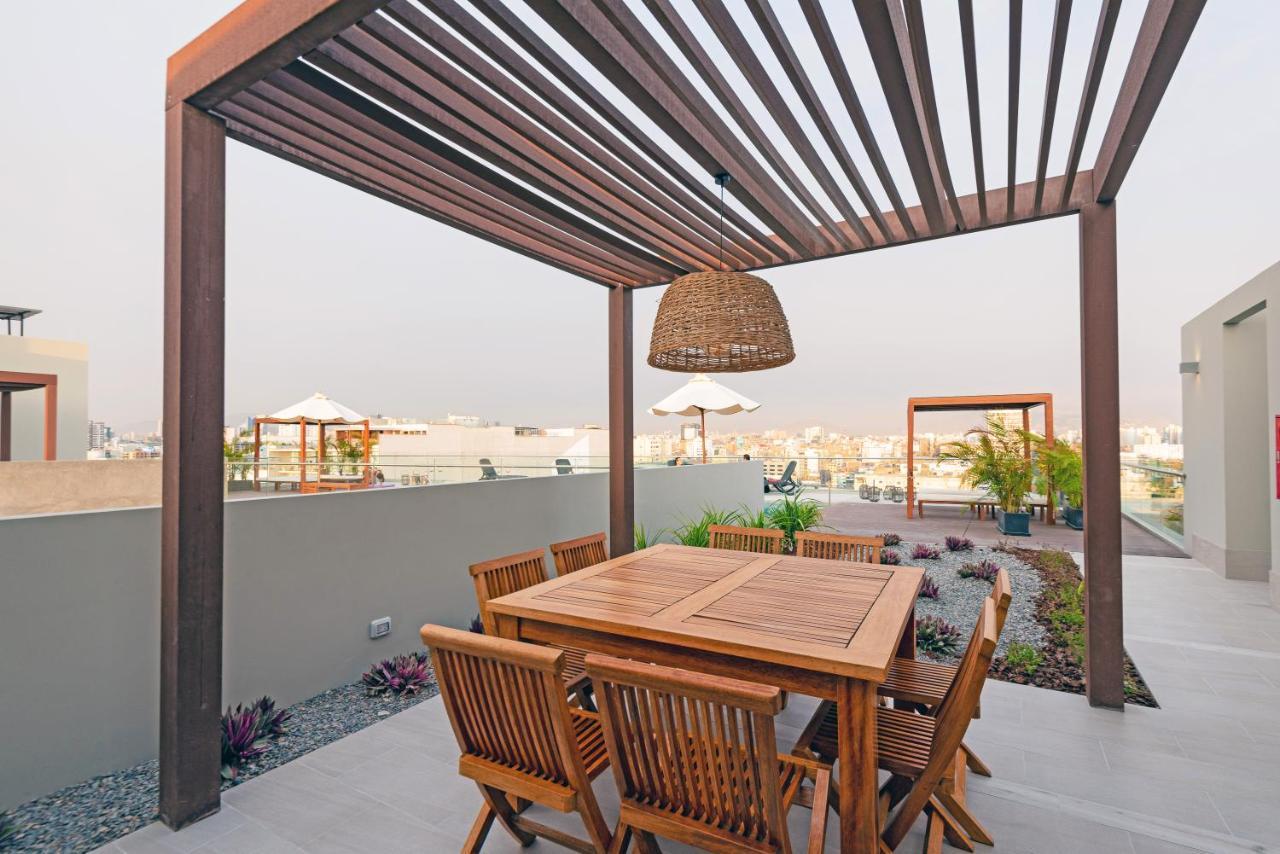 ✶ Nazca Penthouse ✶ 3-Stories Luxury Rooftop Pool Lima Bagian luar foto